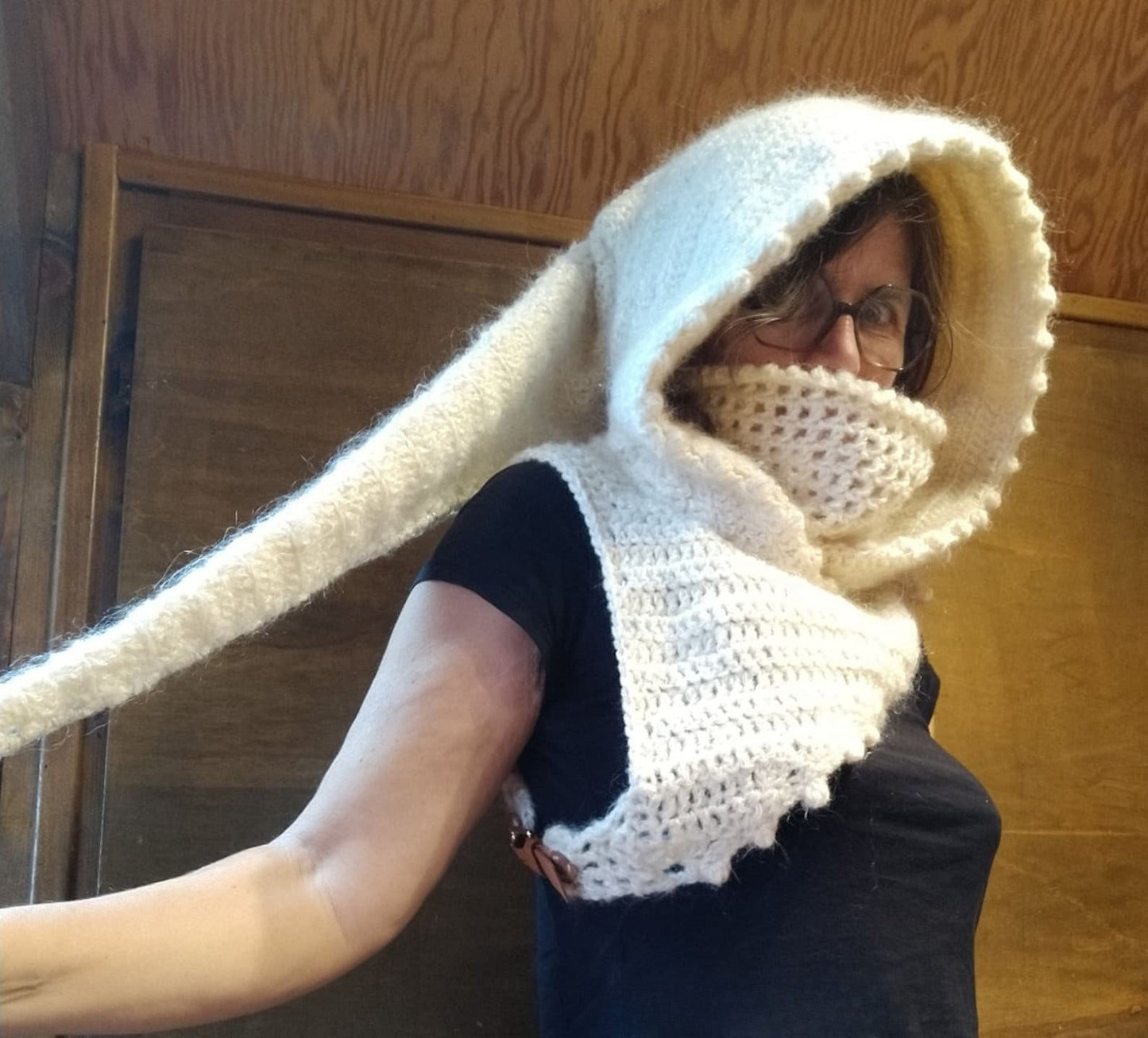 CROCHET Hood and Cowl Pattern