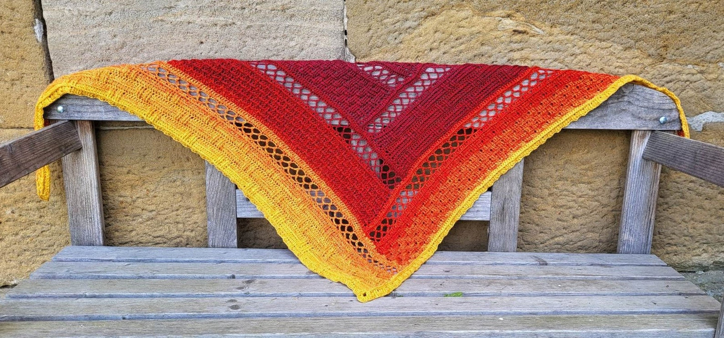 The Triangular Scarf Crochet Pattern