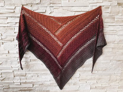 The Triangular Scarf Crochet Pattern