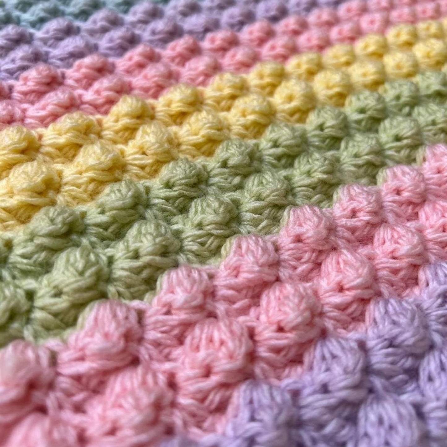 Marshmallow Baby Blanket Crochet Pattern