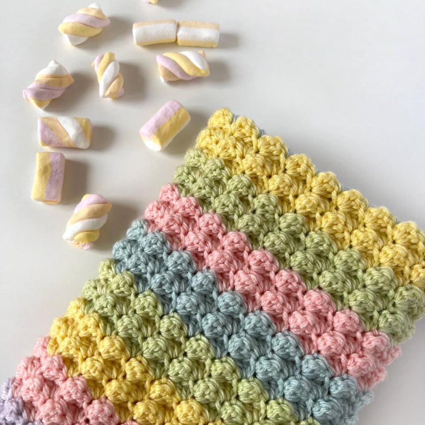 Marshmallow Baby Blanket Crochet Pattern