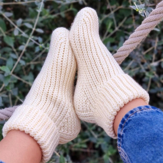 All-Size Warm Socks Crochet Pattern