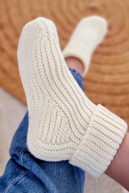 All-Size Warm Socks Crochet Pattern