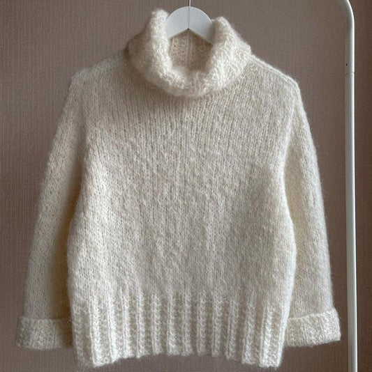 Knitting Pattern Mohair Sweater