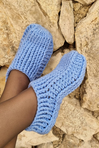 All Sizes Crochet Slippers Pattern