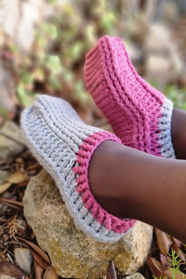 All Sizes Crochet Slippers Pattern