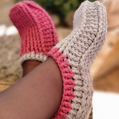 All Sizes Crochet Slippers Pattern