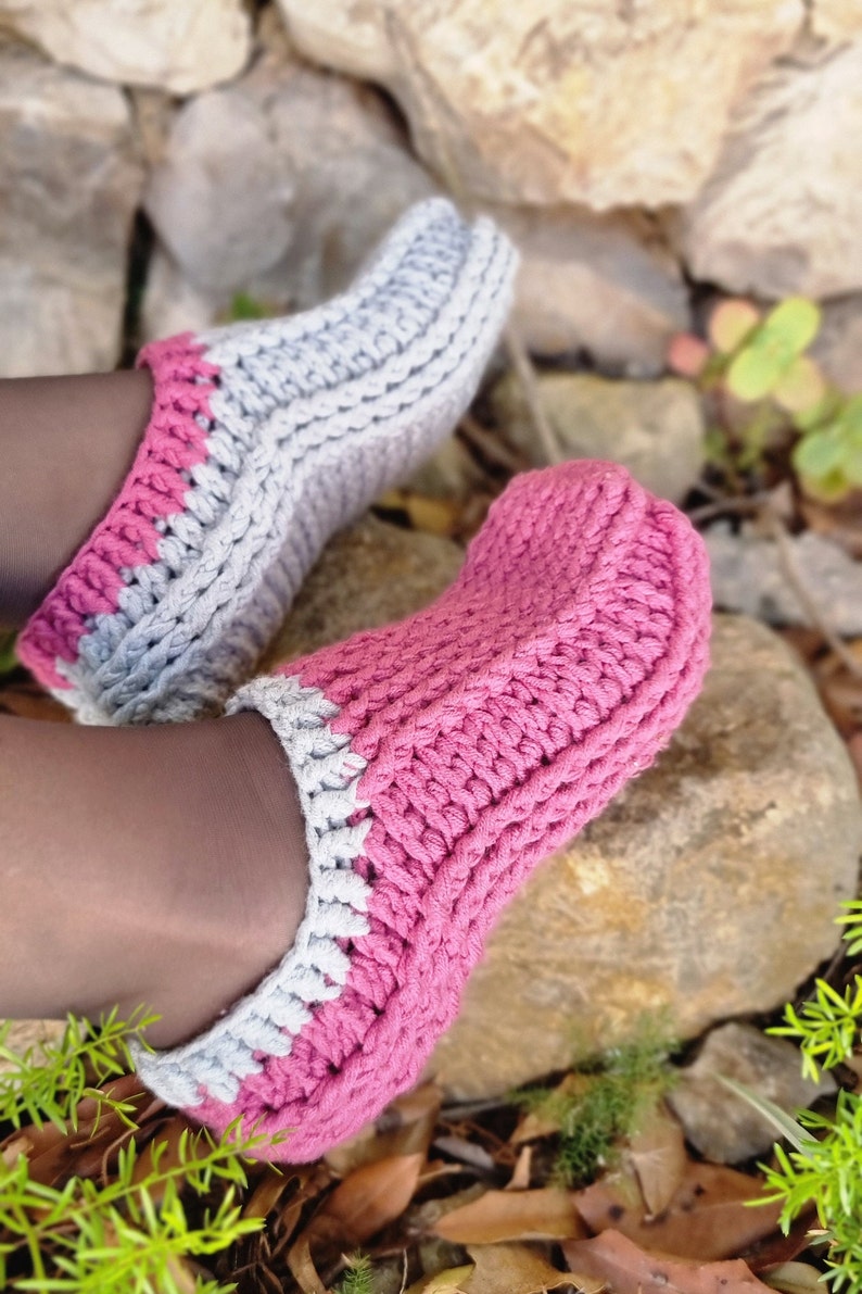 All Sizes Crochet Slippers Pattern