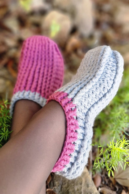 All Sizes Crochet Slippers Pattern